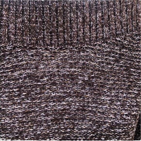 CROFT & BARROW Extended Neck Line Knitted Long Sleeve Sweater Size XL - Picture 3 of 5